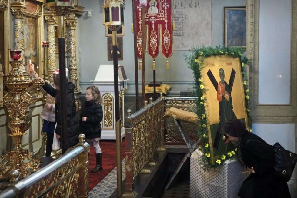  Relikwie św. Andrzeja w lubelskiej katedrze prawosławnej (zdjęcie 1) - Autor: Wojciech Nieśpiałowski