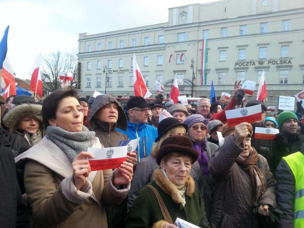  Manifestacja KOD w Lublinie  - Autor: Jacek Szydłowski