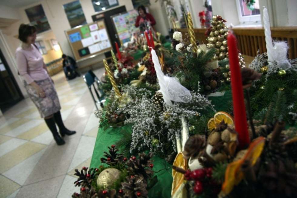  Niemce: Ozdoby świąteczne od uczniów (zdjęcie 6) - Autor: AS