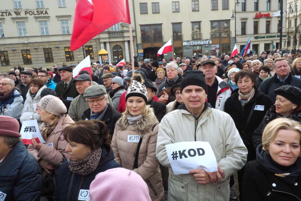 Demonstracja KOD w Lublinie (zdjęcie 3) - Autor: Maciej Kaczanowski