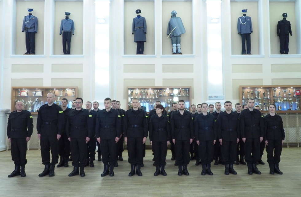 Przysięga policjantów garnizonu lubelskiego (zdjęcie 5) - Autor: Maciej Kaczanowski