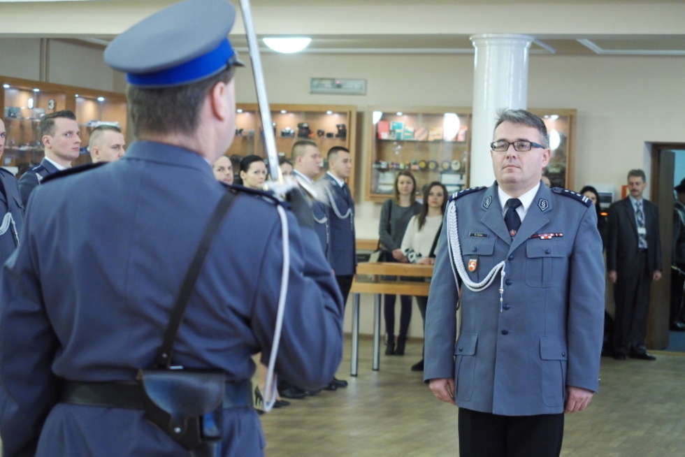  Przysięga policjantów garnizonu lubelskiego (zdjęcie 12) - Autor: Maciej Kaczanowski
