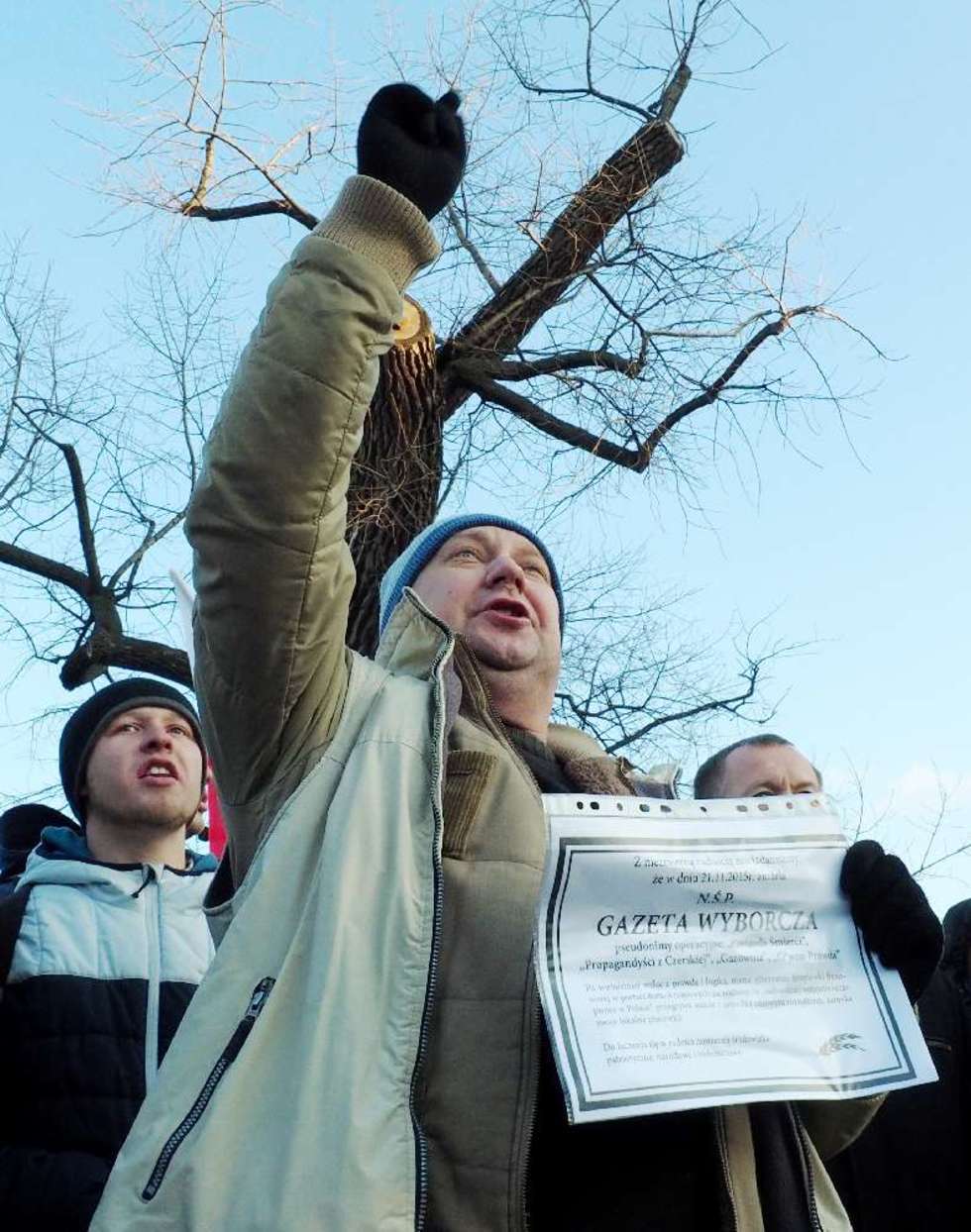  KOD manifestował na placu Litewskim  (zdjęcie 7) - Autor: Maciej Kaczanowski