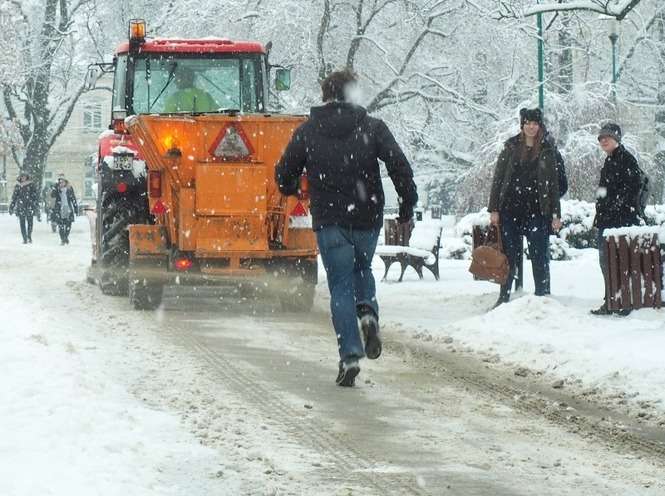 Zima w Lublinie - Autor: Maciej Kaczanowski