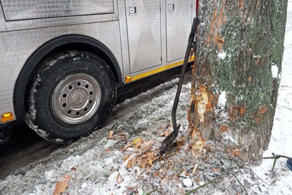  Wypadek autobusu MPK w Lublinie (zdjęcie 10) - Autor: Wojciech Nieśpiałowski