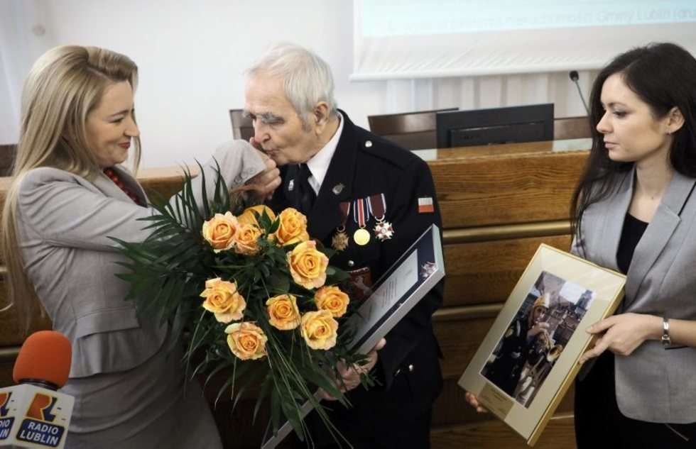  Uroczyste pożegnanie Onufrego Koszarnego (zdjęcie 18) - Autor: Wojciech Nieśpiałowski