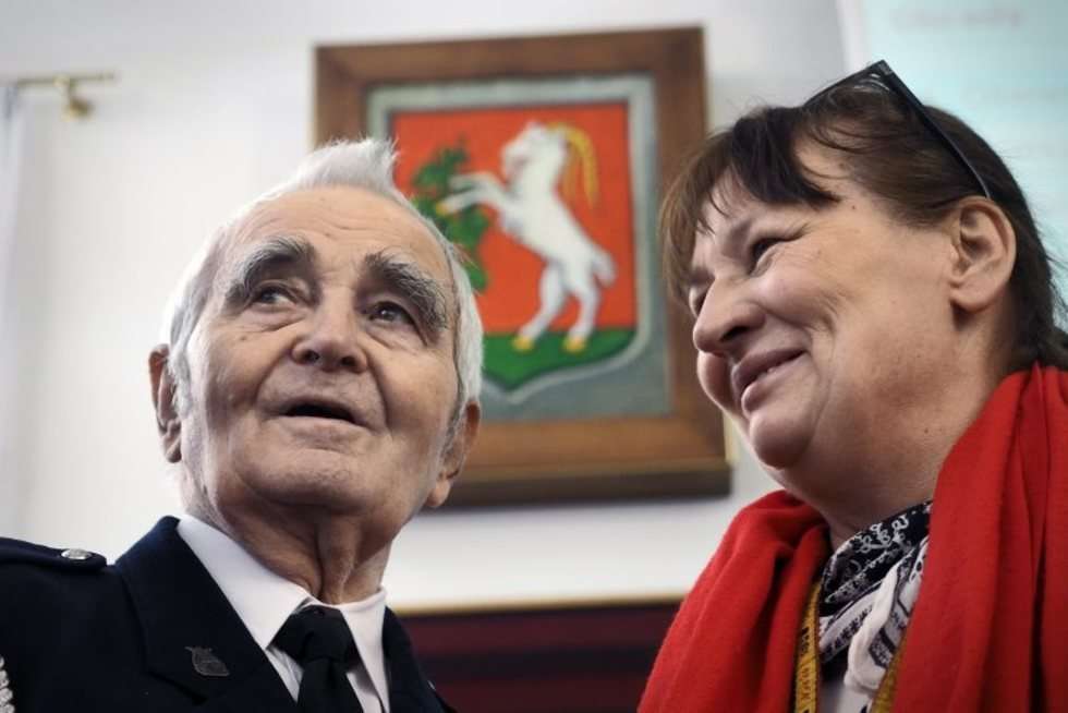  Uroczyste pożegnanie Onufrego Koszarnego (zdjęcie 20) - Autor: Wojciech Nieśpiałowski