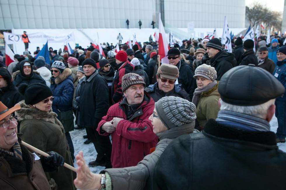  Manifestacja KOD w Lublinie (zdjęcie 1) - Autor: Jacek Szydłowski