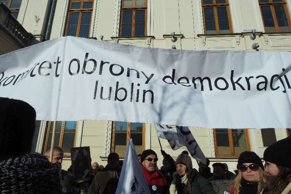  Marsz KOD w Lublinie (zdjęcie 27) - Autor: Maciej Kaczanowski