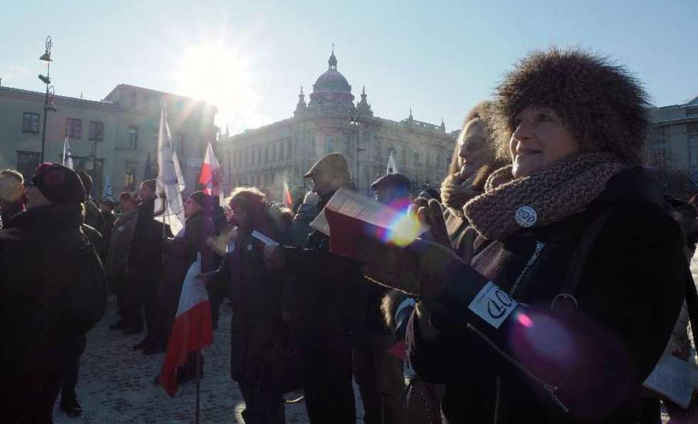  Marsz KOD w Lublinie (zdjęcie 5) - Autor: Maciej Kaczanowski