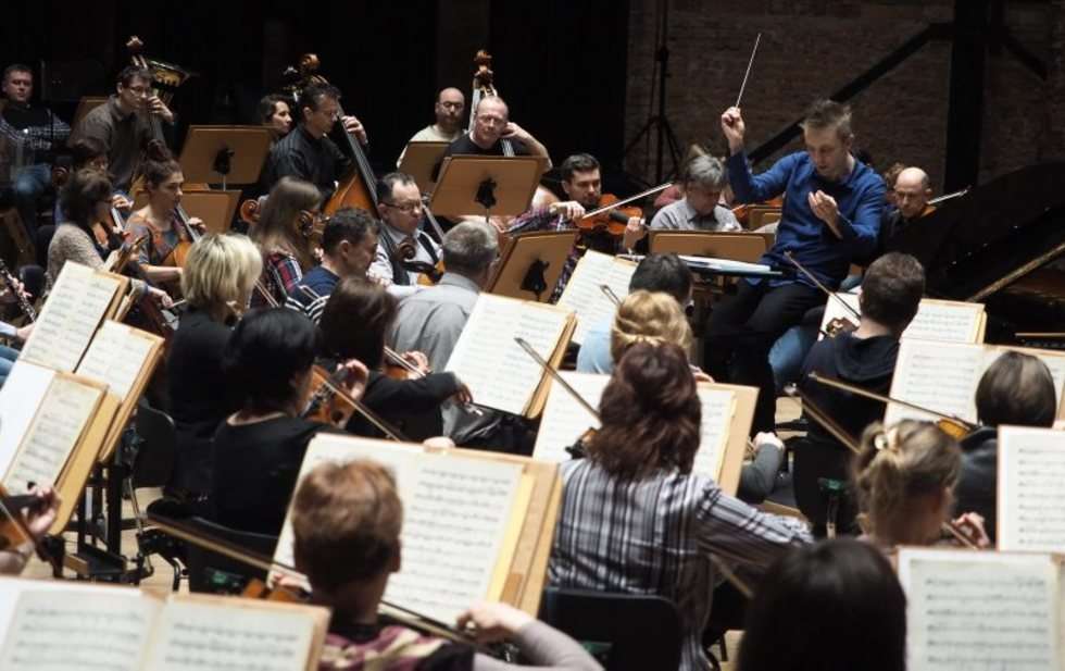  Próba w Filharmonii Lubelskiej (zdjęcie 6) - Autor: Wojciech Nieśpiałowsk