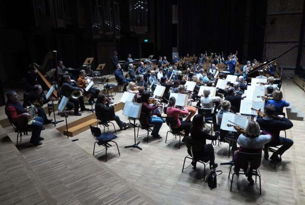  Próba w Filharmonii Lubelskiej (zdjęcie 8) - Autor: Wojciech Nieśpiałowsk