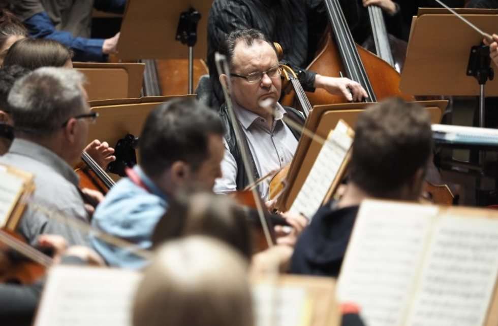  Próba w Filharmonii Lubelskiej (zdjęcie 16) - Autor: Wojciech Nieśpiałowsk