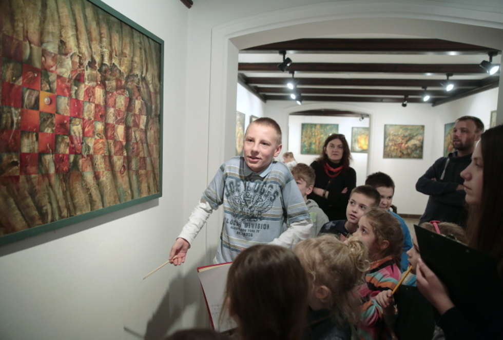  Zima w mieście: zajęcia dla dzieci w Muzeum Wincentego Pola (zdjęcie 9) - Autor: Maciej Kaczanowski