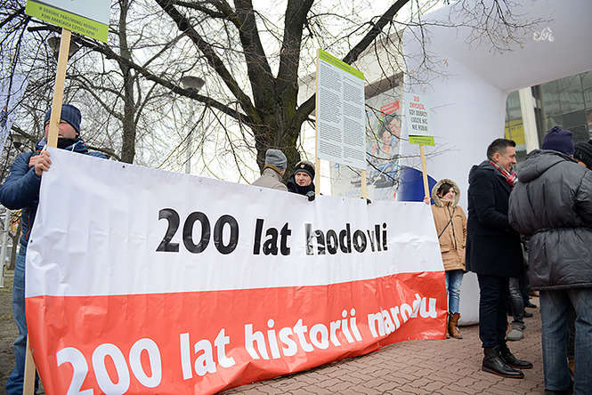 Manifestacja w obronie stadnin - Autor: Ewa Imielska-Hebda