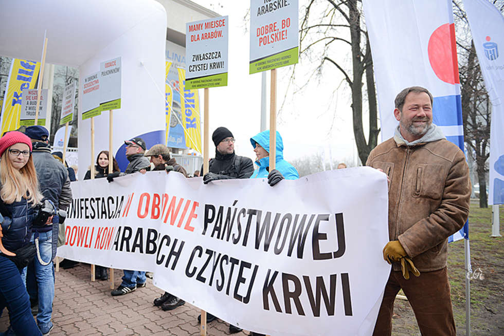  Manifestacja w obronie stadnin (zdjęcie 3) - Autor: Ewa Imielska-Hebda