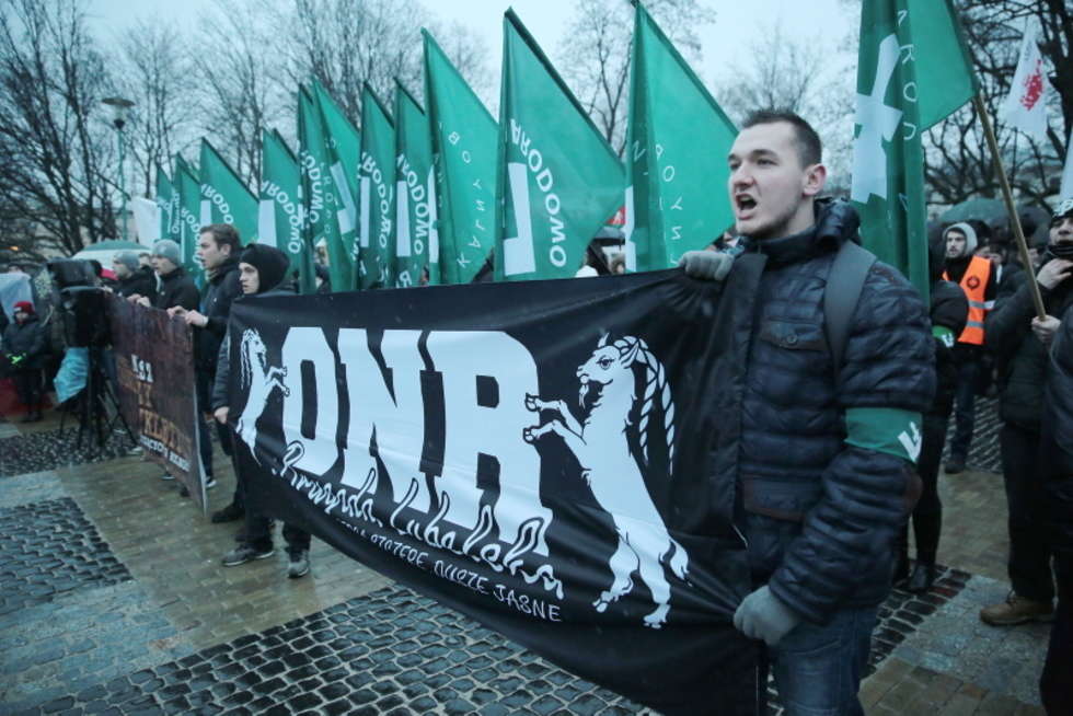  Marsz Żołnierzy Wyklętych w Lublinie (zdjęcie 23) - Autor: Maciej Kaczanowski