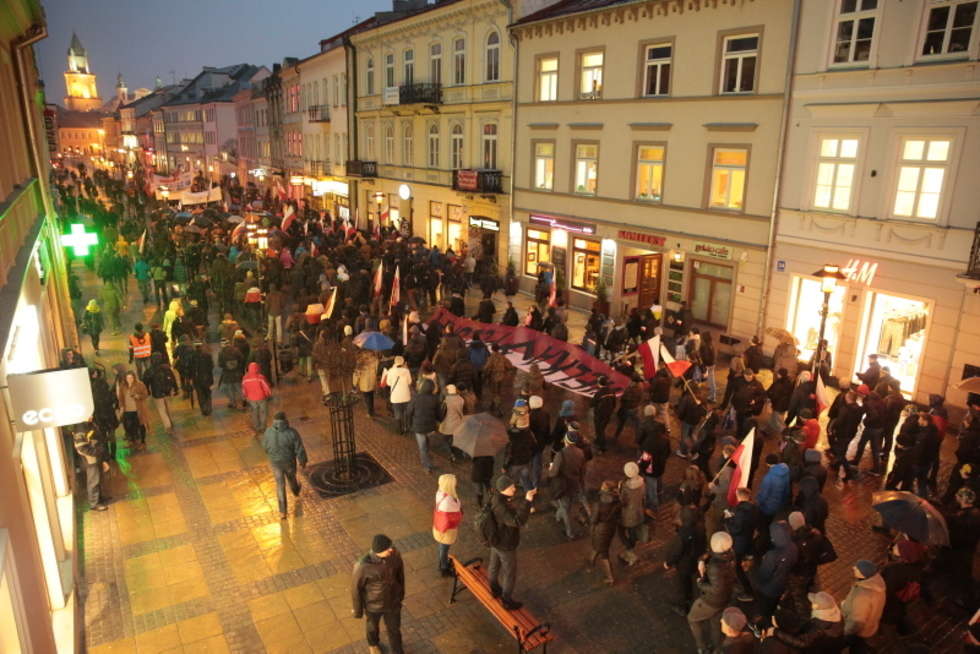  Marsz Żołnierzy Wyklętych w Lublinie (zdjęcie 16) - Autor: Maciej Kaczanowski