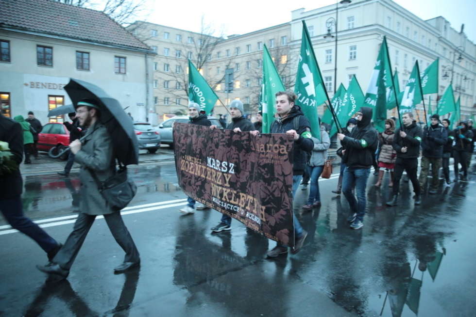  Marsz Żołnierzy Wyklętych w Lublinie (zdjęcie 18) - Autor: Maciej Kaczanowski