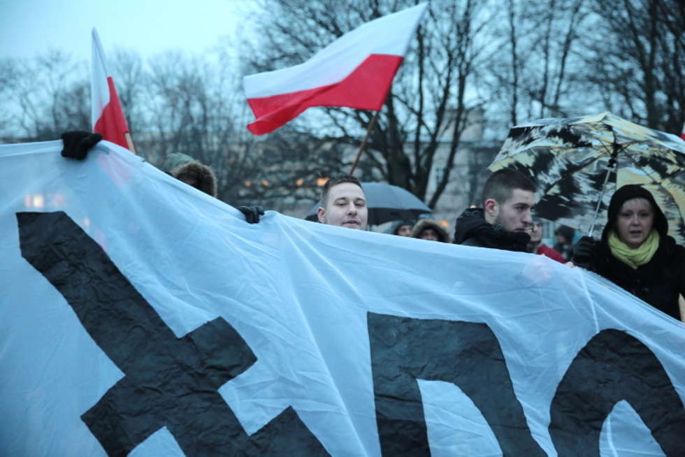  Marsz Żołnierzy Wyklętych w Lublinie (zdjęcie 19) - Autor: Maciej Kaczanowski