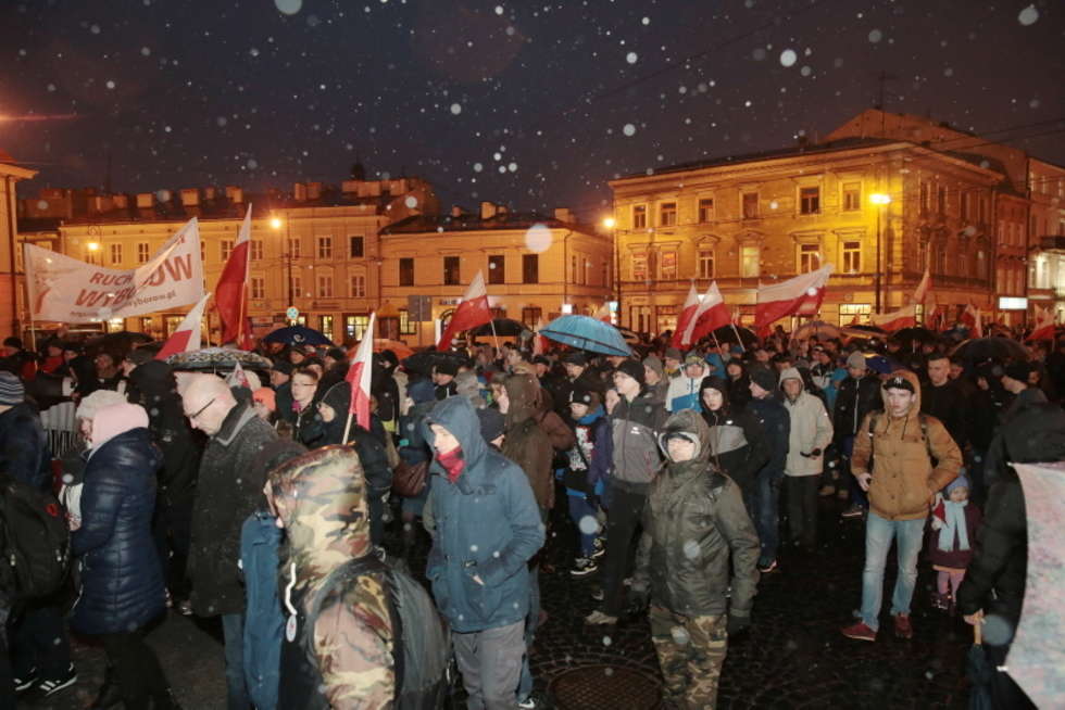  Marsz Żołnierzy Wyklętych w Lublinie (zdjęcie 11) - Autor: Maciej Kaczanowski