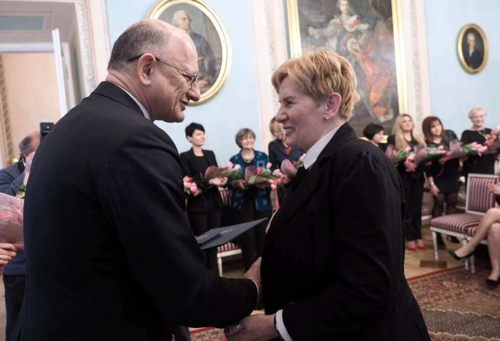  Medale od Prezydenta na Dzień Kobiet (zdjęcie 11) - Autor: Wojciech Nieśpiałowski