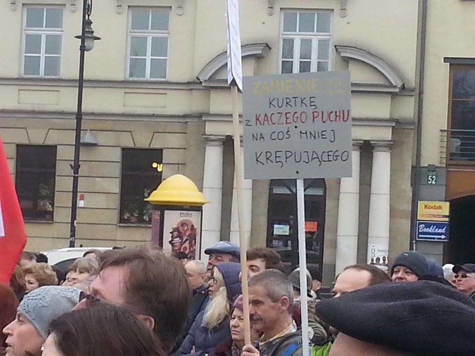  Manifestacja KOD w Lublinie (zdjęcie 3) - Autor: Tomasz Maciuszczak