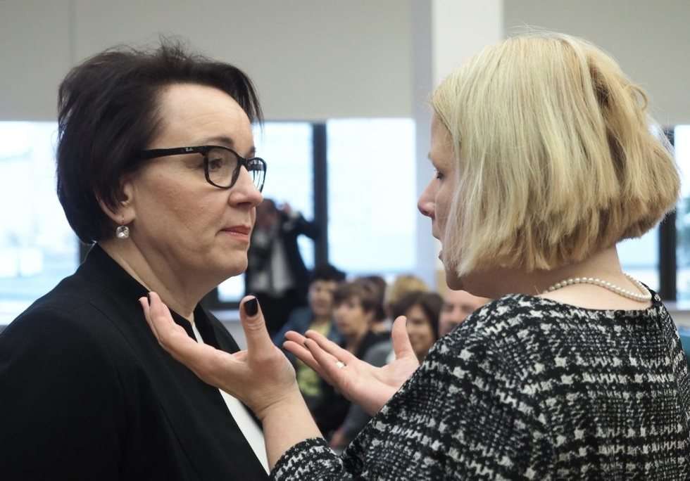  Minister Edukacji Narodowej Anna Zalewska na KUL (zdjęcie 7) - Autor: Wojciech Nieśpiałowski
