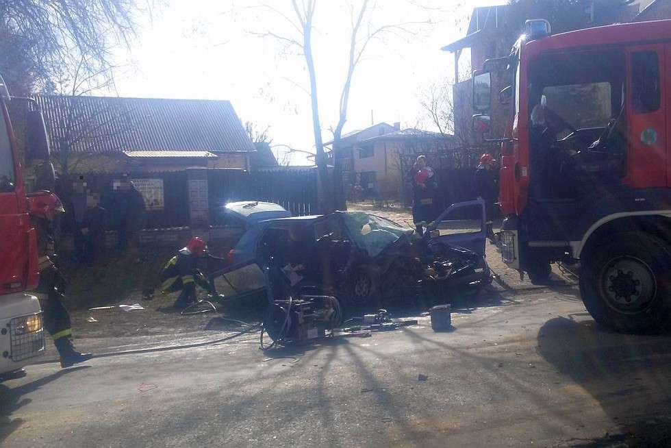  Wypadek w Nasutowie (zdjęcie 2) - Autor: alarm24@dziennikwschodni.pl