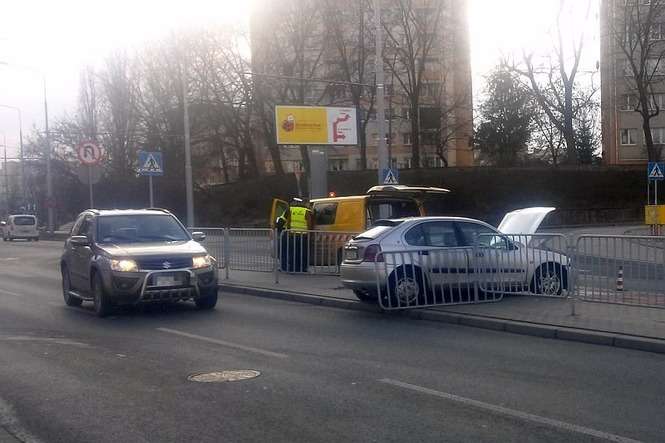 Wypadek na ul. Lwowskiej - Autor: alarm24@dziennikwschodni.pl