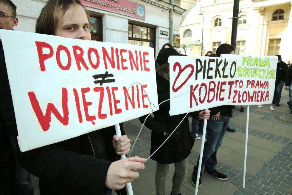  Pikieta partii Razem w Lublinie (zdjęcie 4) - Autor: Maciej Kaczanowski