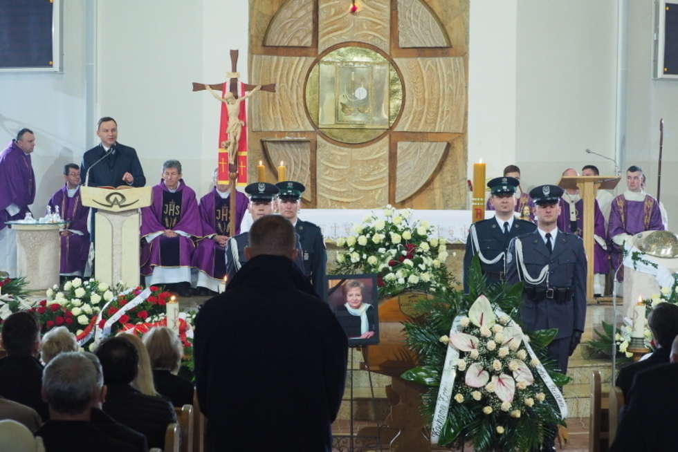  Pogrzeb prof. Zyty Gilowskiej (zdjęcie 31) - Autor: Maciej Kaczanowski