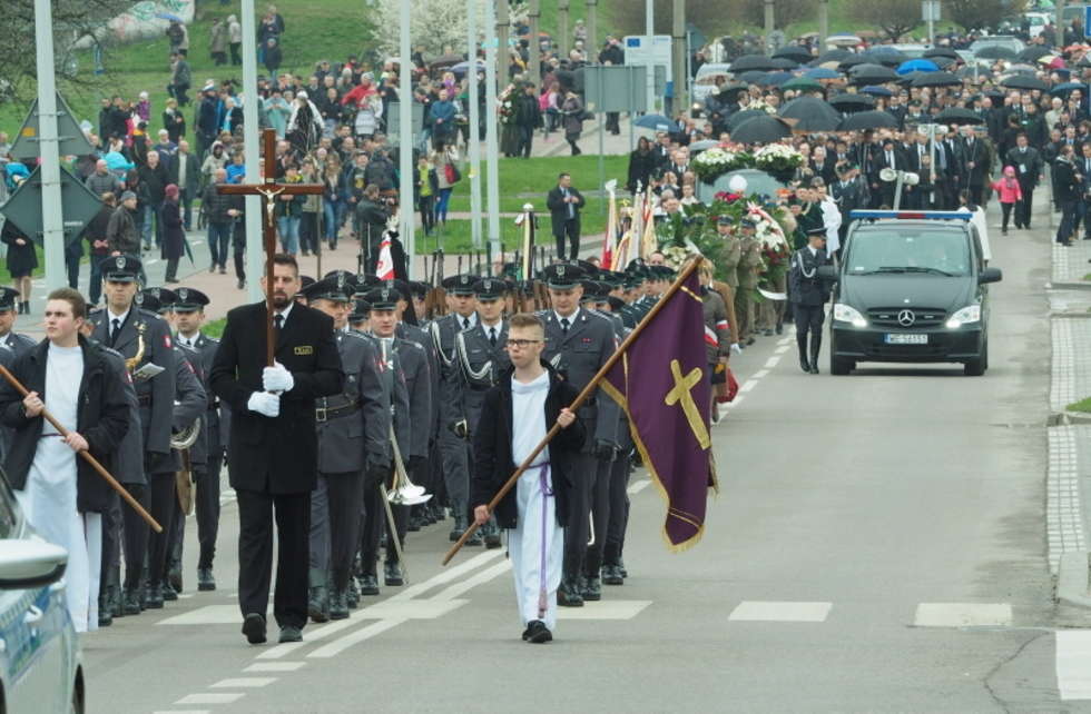  Pogrzeb prof. Zyty Gilowskiej (zdjęcie 7) - Autor: Maciej Kaczanowski