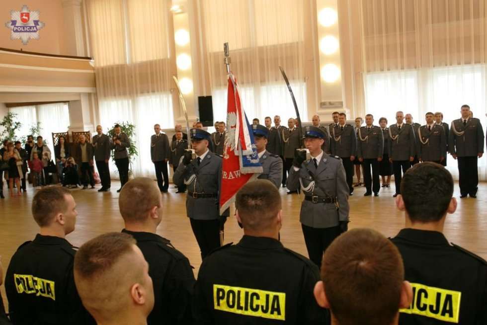  Ślubowanie nowych policjantów (zdjęcie 3) - Autor: KWP Lublin