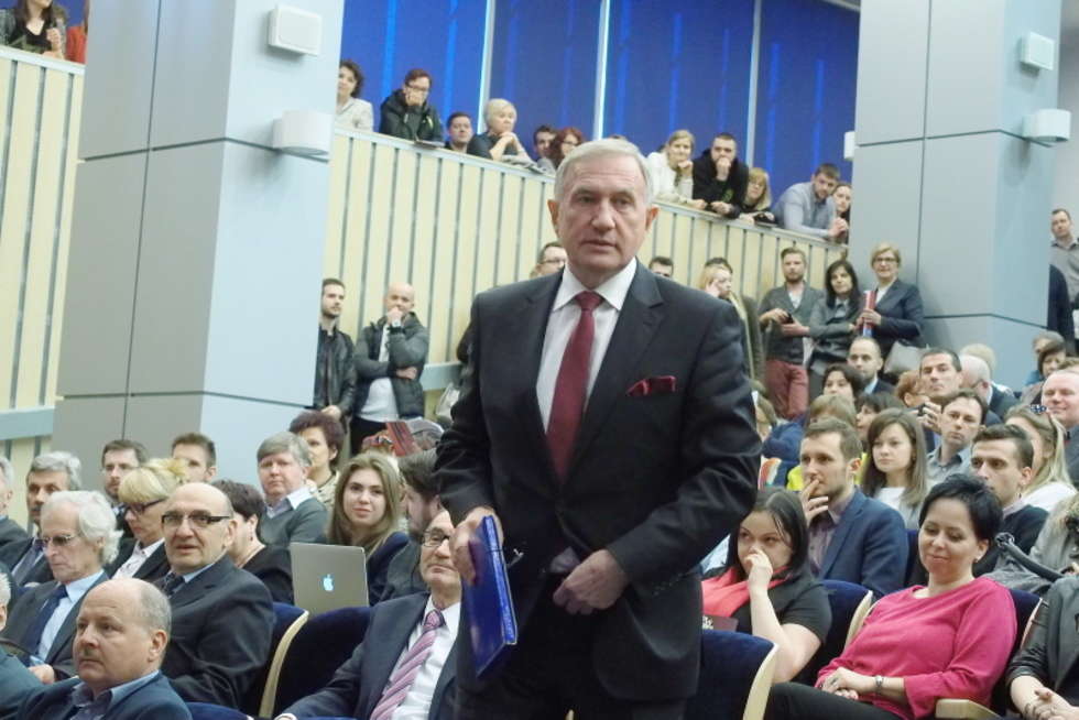  Debata kandytatów na rektora UMCS (zdjęcie 24) - Autor: Maciej Kaczanowski