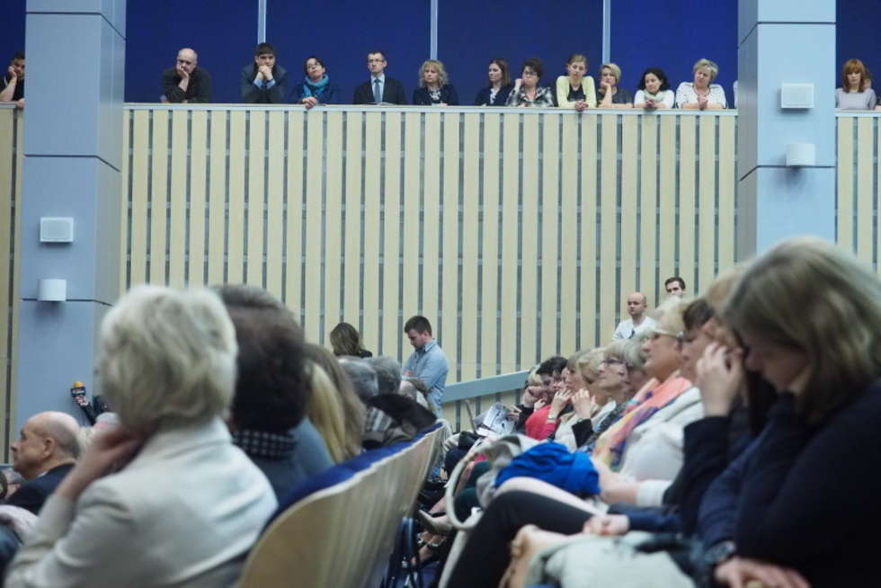  Debata kandytatów na rektora UMCS (zdjęcie 12) - Autor: Maciej Kaczanowski