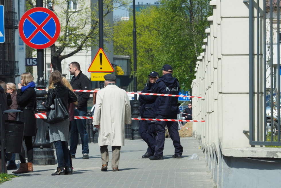  Wykopali granaty przy budynku 3 Maja 7  - Autor: Maciej Kaczanowski