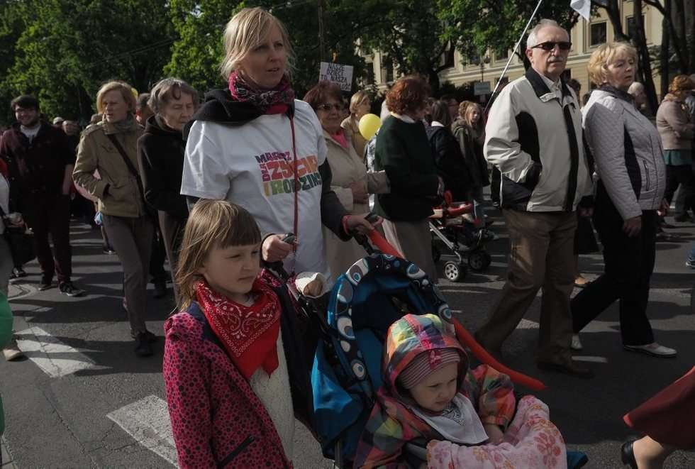  Marsz dla Życia i Rodziny w Lublinie (zdjęcie 35) - Autor: Wojciech Nieśpiałowski