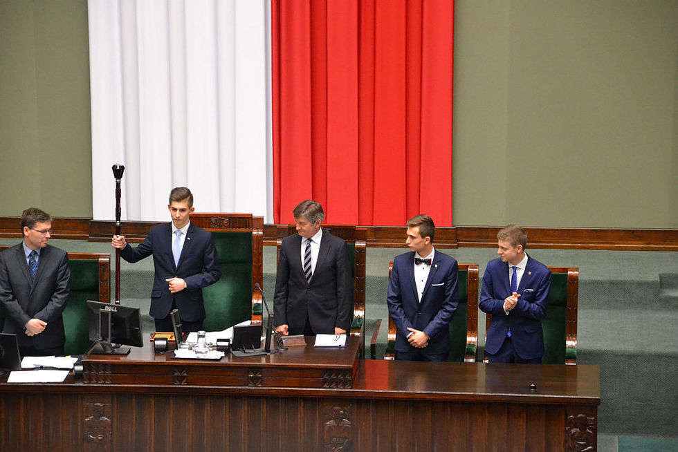  XXII sesji Sejmu Dzieci i Młodzieży  (zdjęcie 8) - Autor: Krzysztof Niedźwiedź