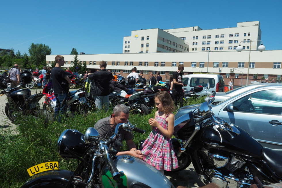  Motocyklowy Dzień Dziecka w szpitalu dziecięcym (zdjęcie 18) - Autor: Maciej Kaczanowski