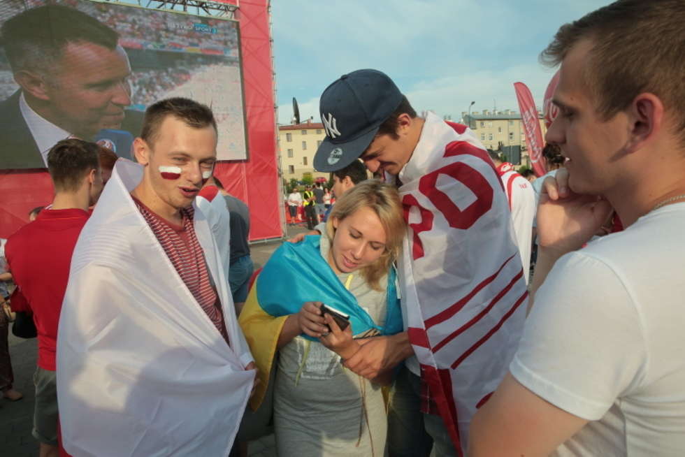  Strefa kibica: Polska – Ukraina 1:0 (zdjęcie 11) - Autor: Maciej Kaczanowski