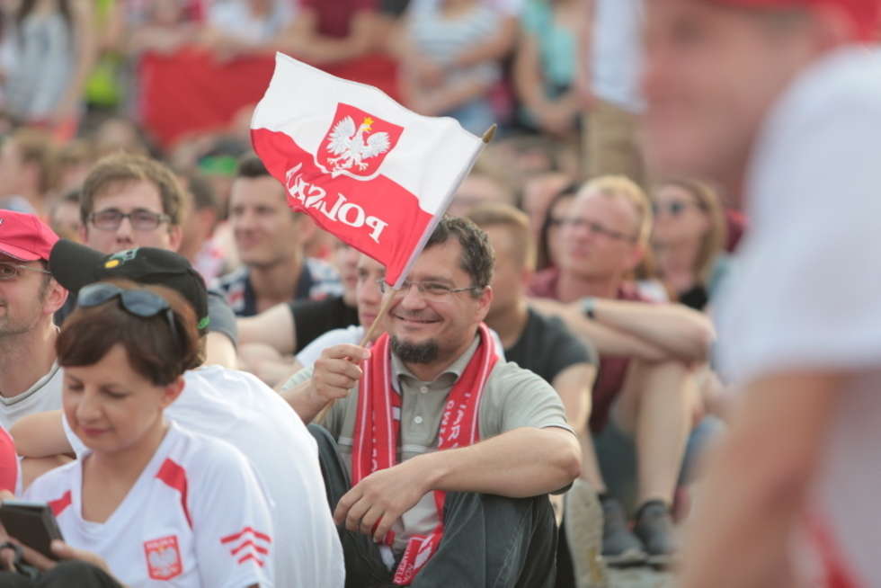  Strefa kibica: Polska – Ukraina 1:0 (zdjęcie 20) - Autor: Maciej Kaczanowski