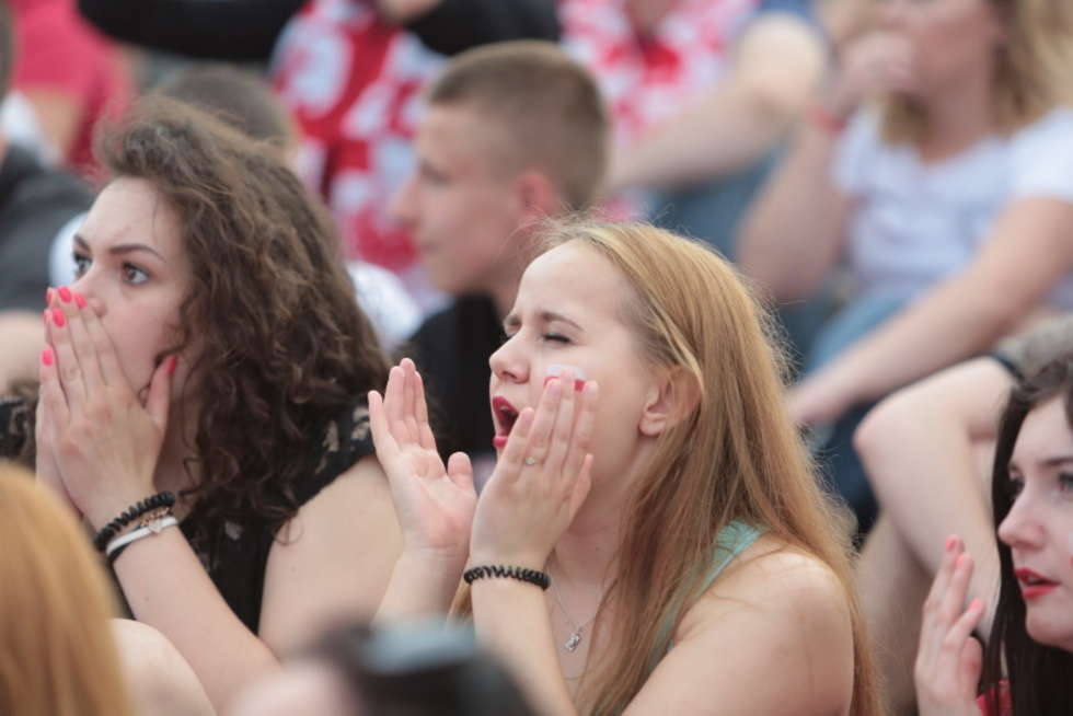 Strefa kibica: Polska – Ukraina 1:0 (zdjęcie 13) - Autor: Maciej Kaczanowski