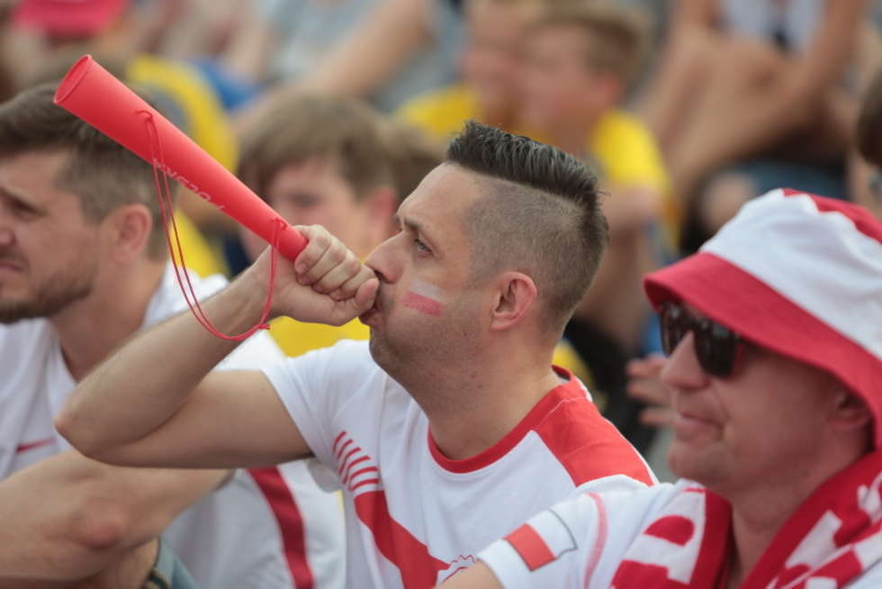  Strefa kibica: Polska – Ukraina 1:0 (zdjęcie 18) - Autor: Maciej Kaczanowski
