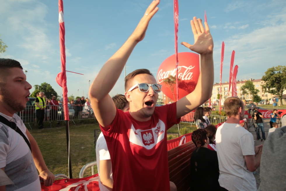  Strefa kibica: Polska – Ukraina 1:0 (zdjęcie 33) - Autor: Maciej Kaczanowski