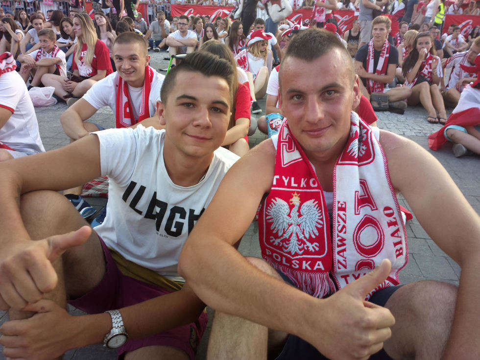  Mecz Polska - Portugalia. Strefa kibica w Lublinie (zdjęcie 60) - Autor: Michał Patroń