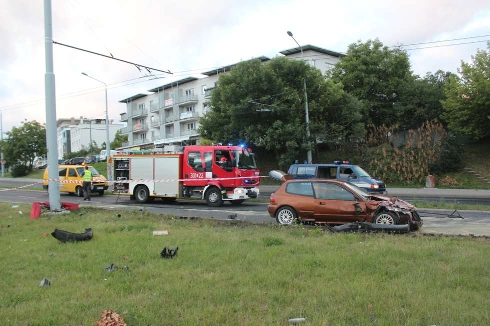  Wypadek na ul. Nadbystrzyckiej (zdjęcie 9) - Autor: Łukasz Dudkowski