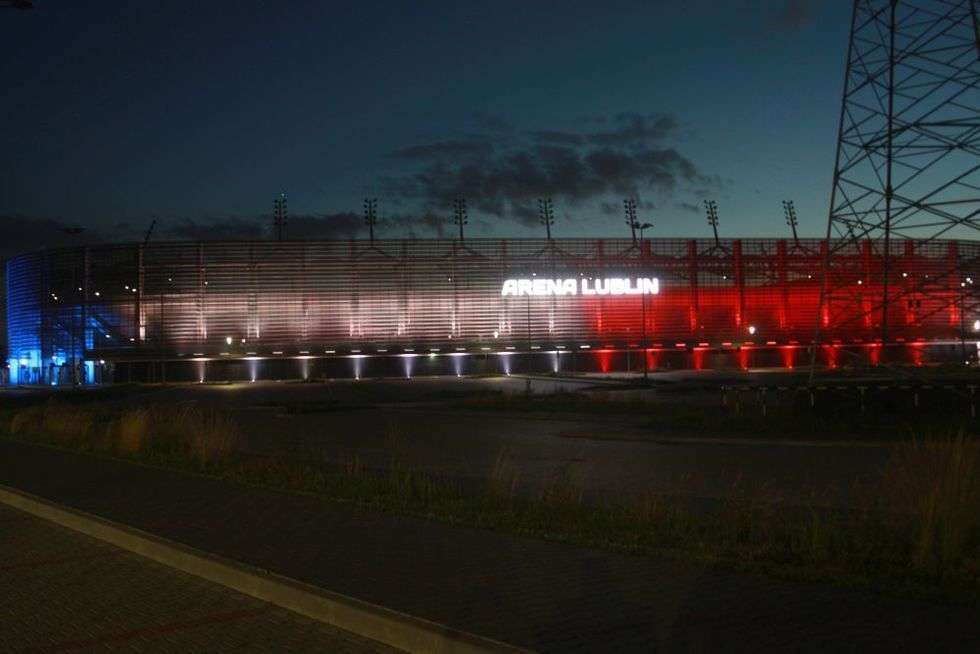  Arena Lublin w barwach Francji (zdjęcie 2) - Autor: AS