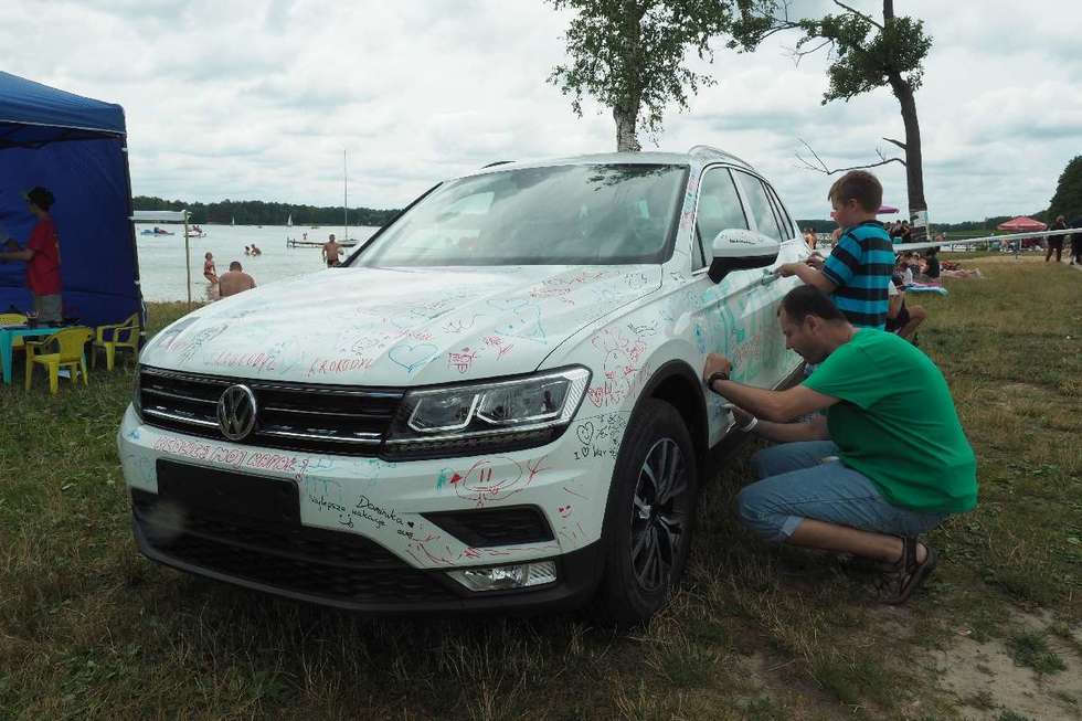 Volkswagen Autohaus Otto: akcja Wakacje z Tiguanem nad jeziorem Białe (zdjęcie 14) - Autor: Maciej Kaczanowski