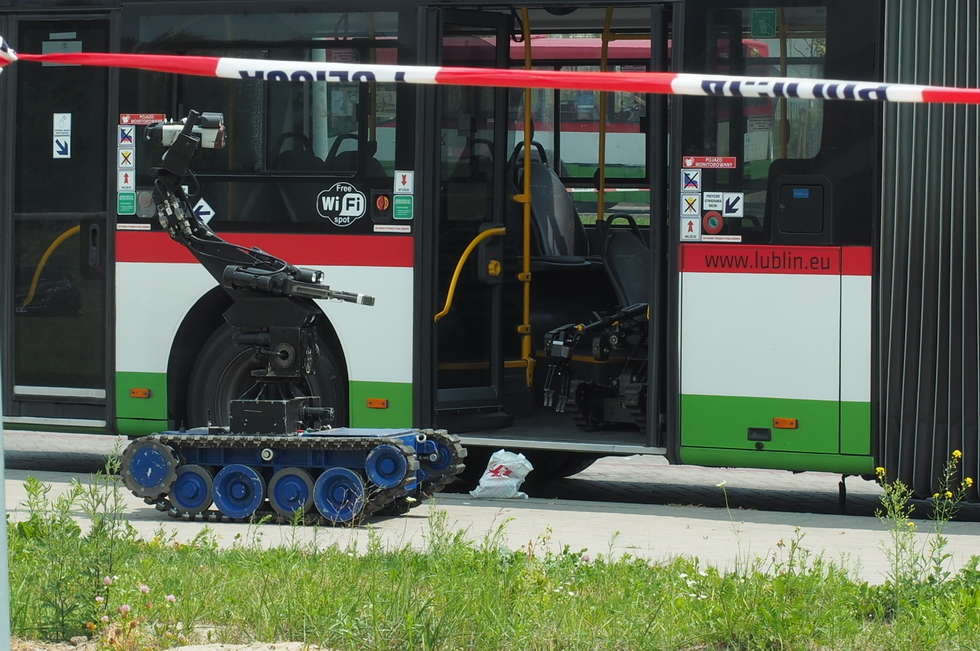  Tajemniczy pakunek w autobusie MPK Lublin (zdjęcie 4) - Autor: Maciej Kaczanowski
